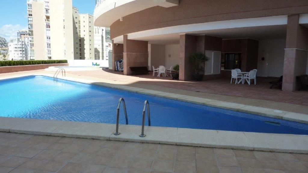 Seaview Apartment Playa De Oro 13Rd Floor Con Parking カルプ エクステリア 写真